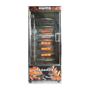 Máquina de Assar Frangos e carnes 125kg  BRASGRILL
